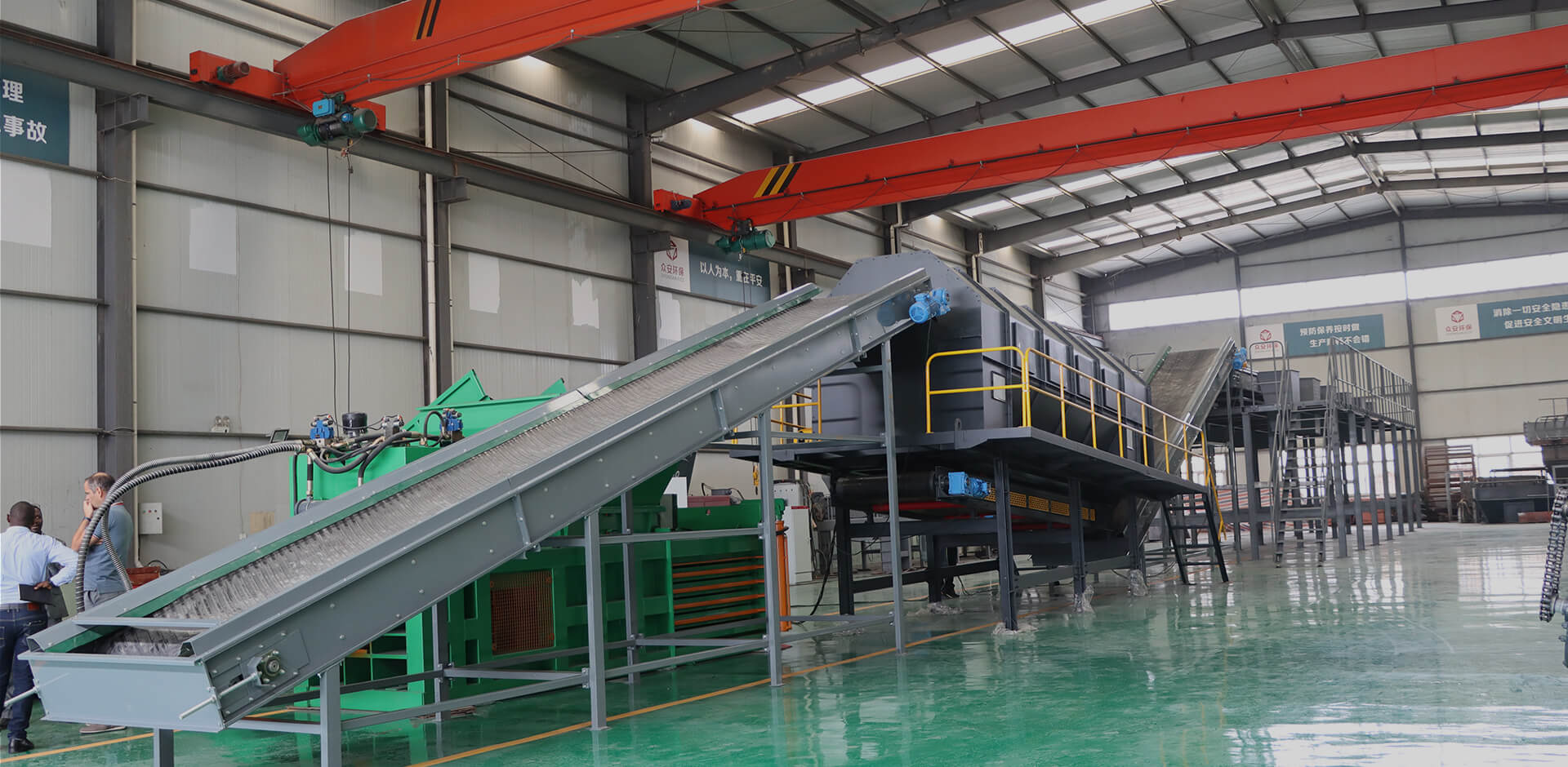 國外生活垃圾可回收物分選線項目